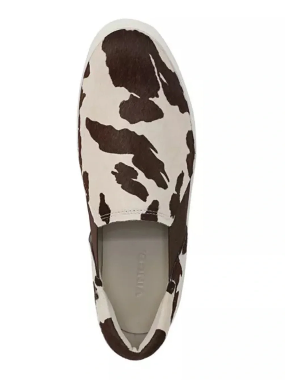 Vince Warren II Calf Hair Slip On Platform Sneakers 6.5 Moonlight Multi